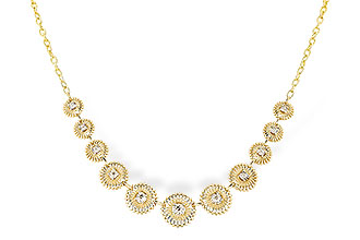 G310-33931: NECKLACE .22 TW (17")