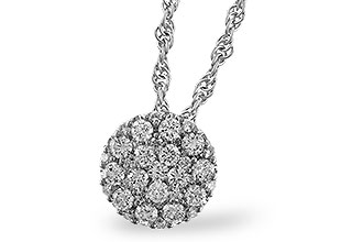 G311-21185: NECKLACE .25 TW