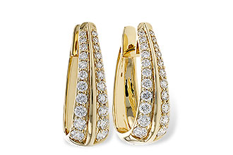 G311-21267: EARRINGS 1.50 TW