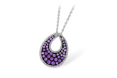 H222-14831: NECK .78 AMETHYST 1.06 TGW