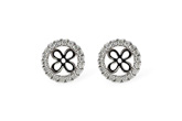 H223-94840: EARRING JACKETS .30 TW (FOR 1.50-2.00 CT TW STUDS)