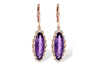 H226-71185: EARR 4.75 AMETHYST 4.90 TGW