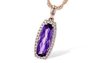 H226-71203: NECK 1.34 AMETHYST 1.46 TGW