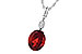 H226-71267: NECK 2.90 GARNET 2.93 TGW (10x8MM GAR)