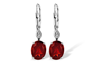 H226-72103: EARR 3.45 TW GARNET 3.50 TGW (9x7MM GAR)