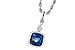 H310-27549: NECK 1.05 LONDON BLUE TOPAZ 1.07 TGW