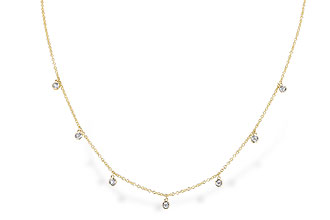 H310-28531: NECKLACE .12 TW (18")
