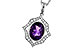 H310-33976: NECKLACE 1.52 AMETHYST 1.70 TGW (9x7 MM AMY)