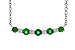 H310-34858: NECK .43 TW EMERALD .55 TGW