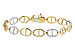 H310-35758: BRACELET .82 TW (7")