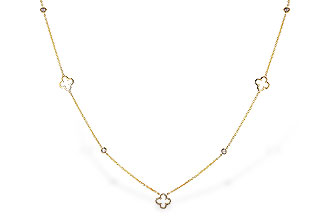 H311-20322: NECKLACE .20 TW (18")