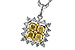 H311-22131: NECK .76 FANCY YELLOW DIAMONDS 1.09 TW