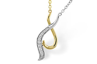 H311-23058: NECKLACE .10 TW (18")