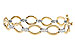 H311-23931: BRACELET .75 TW (7")