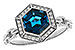 H311-23949: LDS RG 2.03 LONDON BLUE TOPAZ 2.14 TGW (7.5MM LBT)