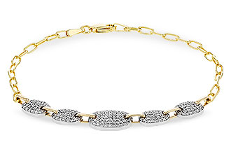 H311-25731: BRACELET .75 TW (7")