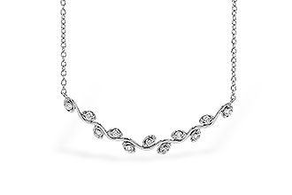 H311-25767: NECKLACE .25 TW (18")