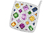 K042-17558: NECK 2.59 MULTI-COLOR 3.22 TGW