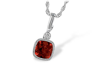 K220-34876: NECK 1.18 GARNET 1.20 TGW