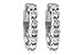 K222-12112: EARRINGS 2 CT TW