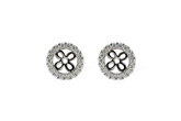K223-94831: EARRING JACKETS .24 TW (FOR 0.75-1.00 CT TW STUDS)