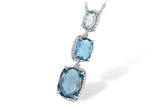 K224-88512: NECK 8.71 BLUE TOPAZ 8.89 TGW