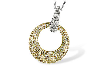 K225-75803: NECK 1.64 YELLOW DIAS 1.90 TW