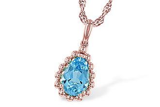K225-76712: NECKLACE 1.55 CT BLUE TOPAZ