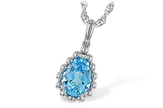 K225-76712: NECKLACE 1.55 CT BLUE TOPAZ