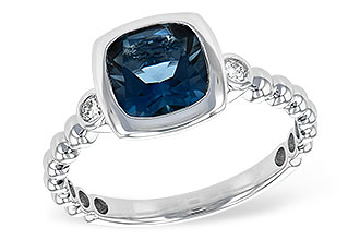 K225-80276: LDS RG 1.58 LONDON BLUE TOPAZ 1.66 TGW