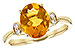 K226-71267: LDS RG 2.04 CITRINE 2.10 TGW (10x8MM CIT)