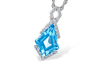 K309-38458: NECK 2.40 BLUE TOPAZ 2.53 TGW