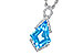 K309-38458: NECK 2.40 BLUE TOPAZ 2.53 TGW