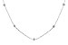 K309-42140: NECK 1.00 TW 18" 9 STATIONS OF 2 DIA (BOTH SIDES)
