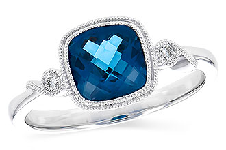 K310-27549: LDS RG 1.70 LONDON BLUE TOPAZ 1.75 TGW