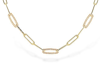 K310-27631: NECKLACE .75 TW (17 INCHES)