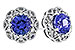 K310-30358: EARR 1.45 TW TANZANITE 1.56 TGW