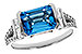 K310-33940: LDS RG 2.64 BLUE TOPAZ 3.00 TGW (9x7MM BT)