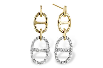 K310-35758: EARRINGS .36 TW