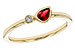 K311-20340: LDS RG .24 RUBY .26 TGW