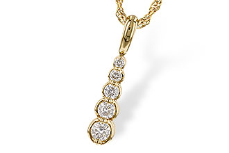 K311-23940: NECKLACE .25 TW