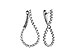K311-24867: EARRINGS 1.00 TW