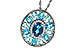 K311-24885: NECK 3.02 TW BLUE TOPAZ 3.10 TGW (7x5MM LBT CTR)