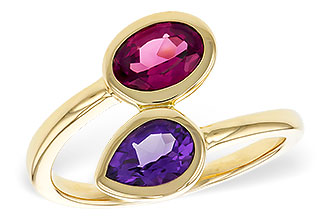 K311-26649: LDS RG 1.48 TW SEMI-PRECIOUS (AMY,RHODOLITE)