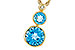 K312-09394: NECK 2.63 BLUE TOPAZ 2.65 TGW (5MM / 8MM BT)