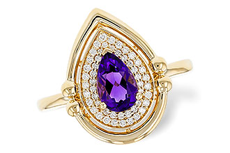 K312-09412: LDS RG .70 AMETHYST .86 TGW (8x5MM AMY)