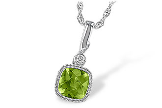 L220-34885: NECK .97 PERIDOT .99 TGW