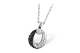 L222-14894: NECK .23 TW BLK DIAS .40 TW