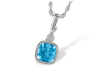 L223-06676: NECK 1.03 BLUE TOPAZ 1.05 TGW