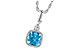 L223-06676: NECK 1.03 BLUE TOPAZ 1.05 TGW